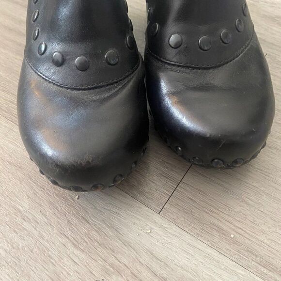 Dankso, black slip on women's comfort pumps size 36 - Picture 6 of 8